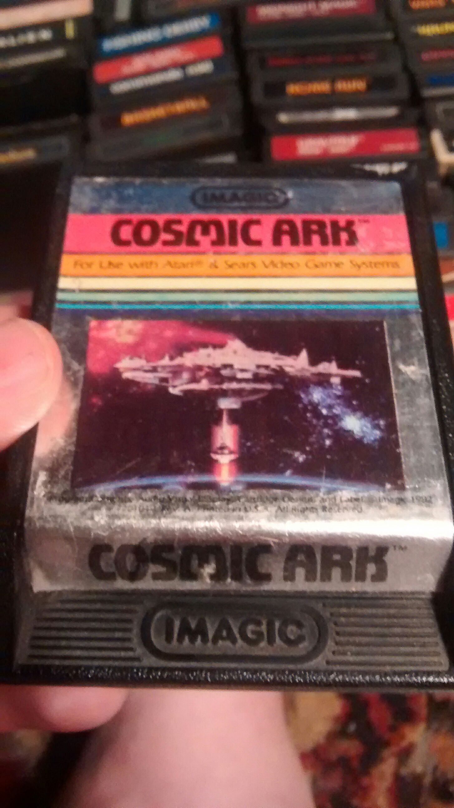 Cosmic Ark - Atari 2600 video game collectible - Main Image 1