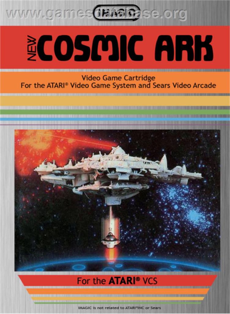 Cosmic Ark - Atari 2600 (Imagic - 1) video game collectible - Main Image 1