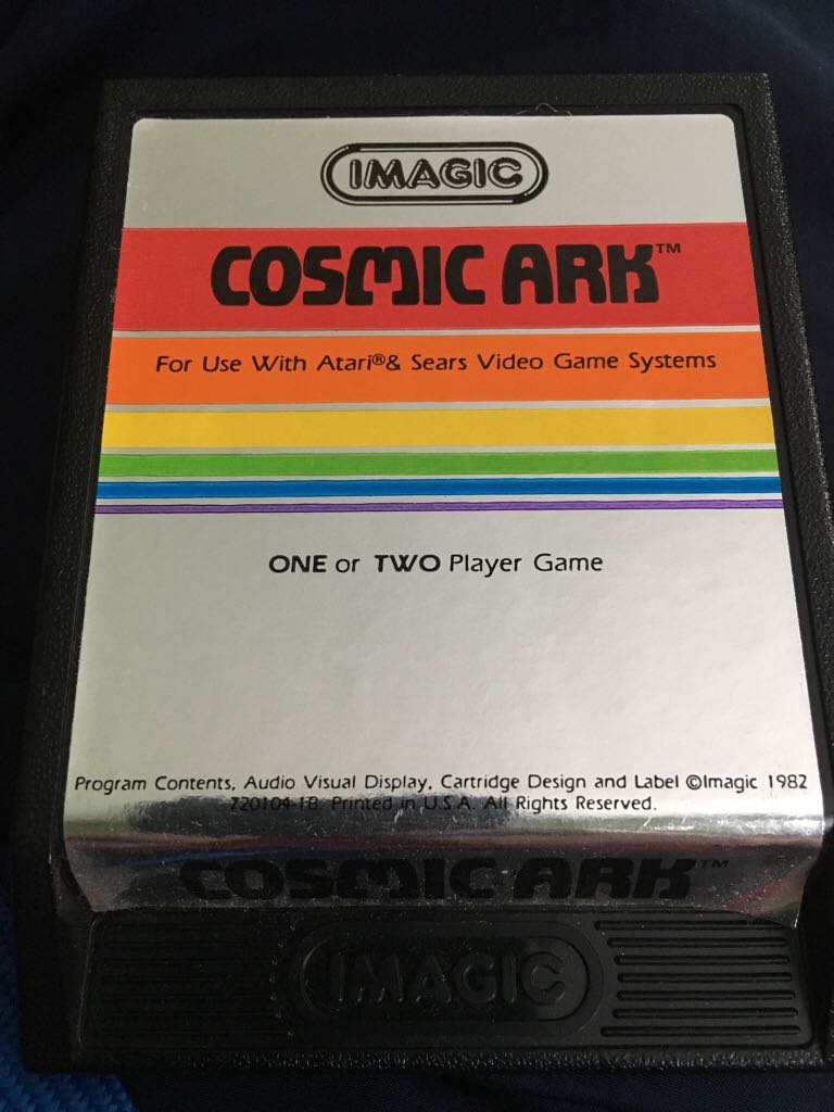 Cosmic Ark - Atari 2600 video game collectible - Main Image 1