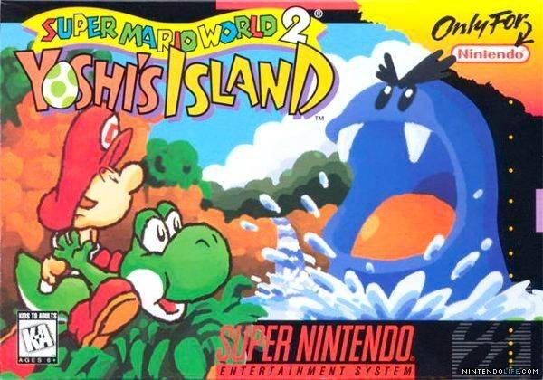 Super Mario World 2: Yoshi’s Island - Nintendo Super Nintendo Entertainment System (SNES) video game collectible - Main Image 1