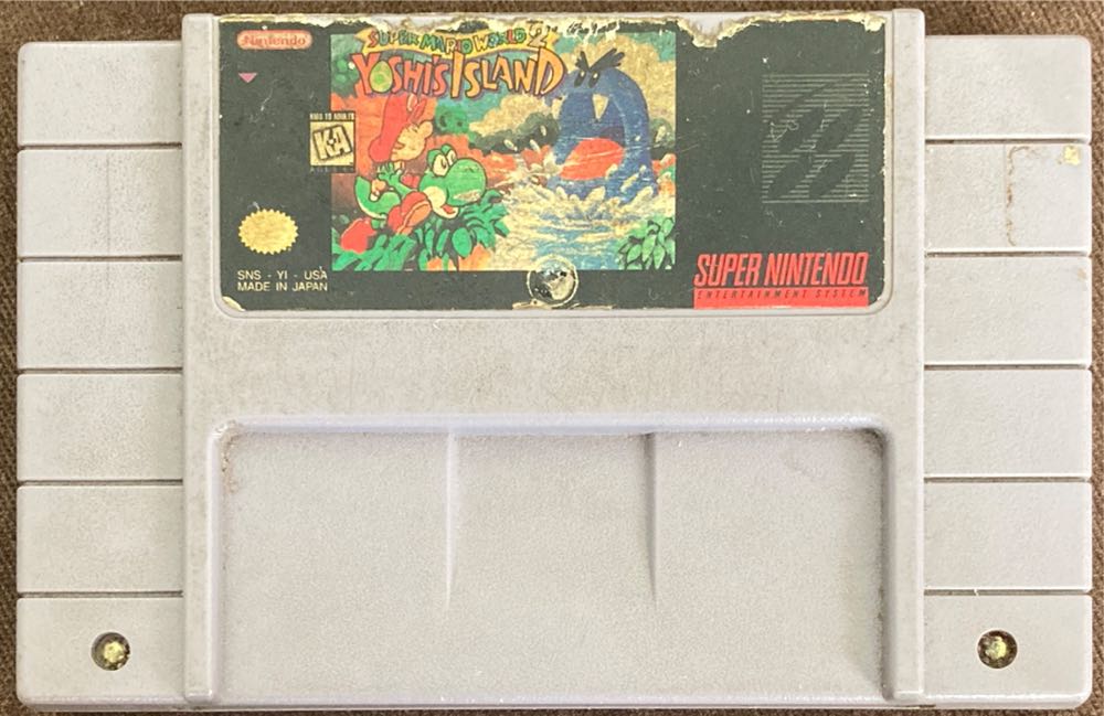 Super Mario World 2: Yoshi’s Island - Nintendo Super Nintendo Entertainment System (SNES) video game collectible - Main Image 3