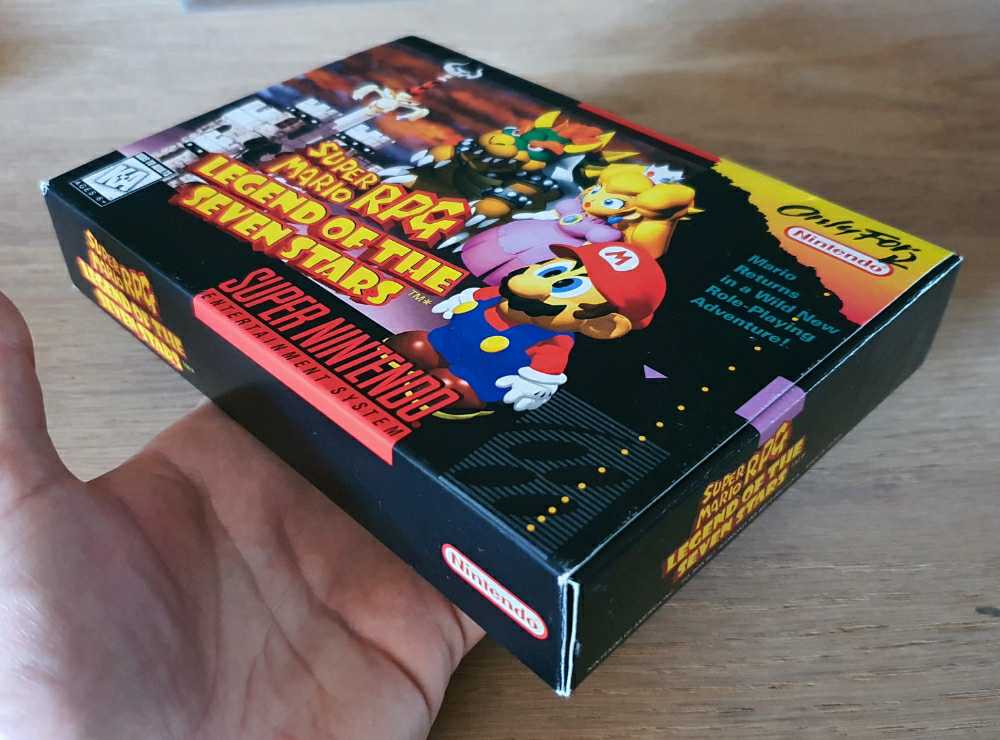 Super Mario RPG: Legend of the Seven Stars - Nintendo Super Nintendo Entertainment System (SNES) (Nintendo - 1) video game collectible [Barcode 045496830502] - Main Image 4
