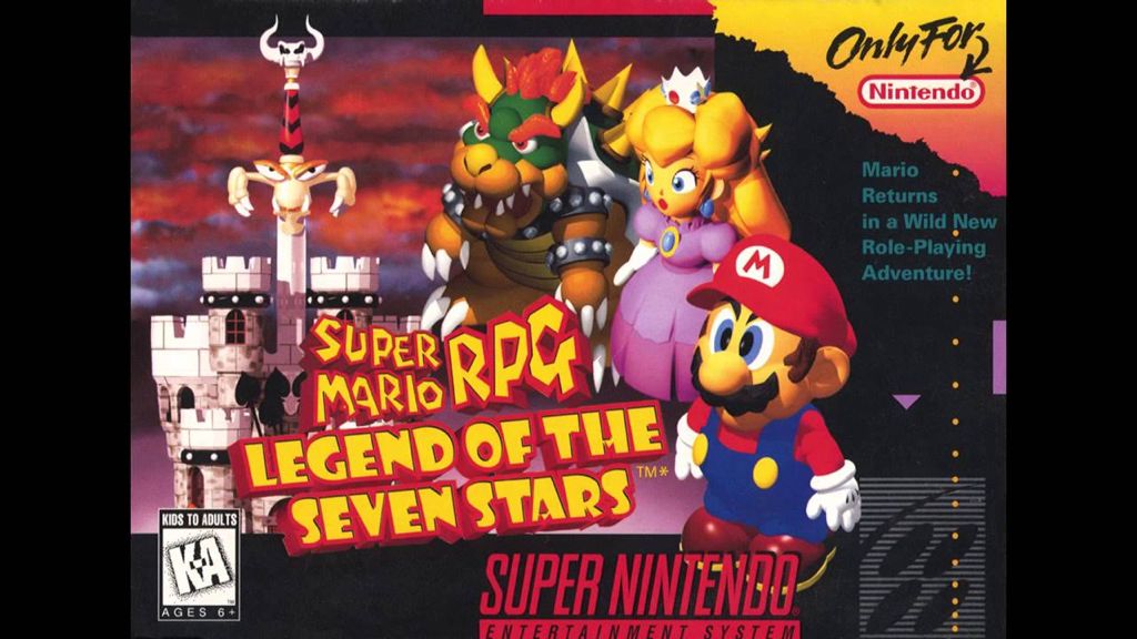 Super Mario RPG: Legend of the Seven Stars - Nintendo Super Nintendo Entertainment System (SNES) video game collectible - Main Image 1