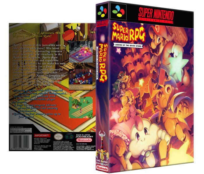 Super Mario RPG: Legend of the Seven Stars - Nintendo Super Nintendo Entertainment System (SNES) video game collectible - Main Image 2