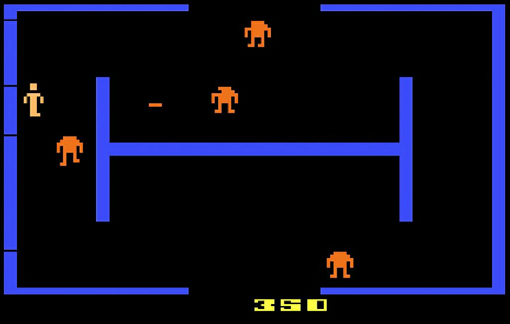 Berzerk - Atari 2600 video game collectible - Main Image 2