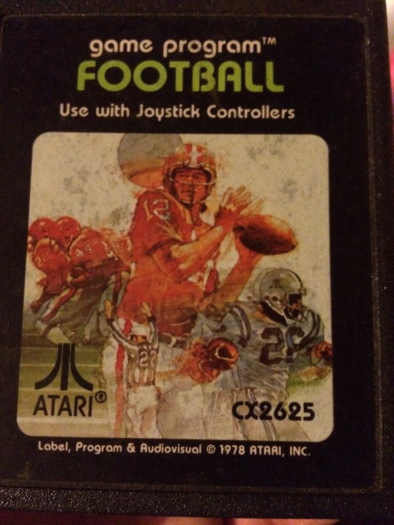 Football - Atari 2600 video game collectible - Main Image 2