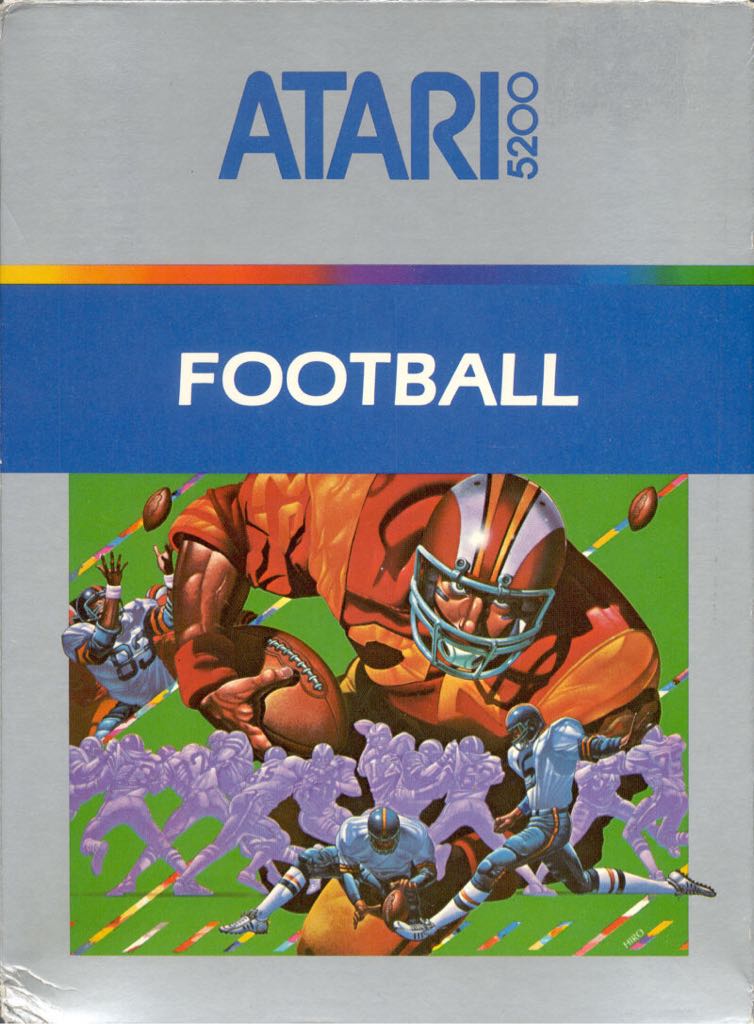 Football - Atari 5200 video game collectible - Main Image 1
