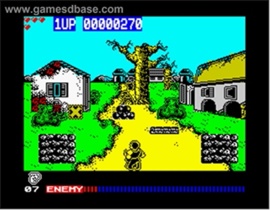 Cabal - Sinclair ZX Spectrum (Ocean - 2) video game collectible - Main Image 2