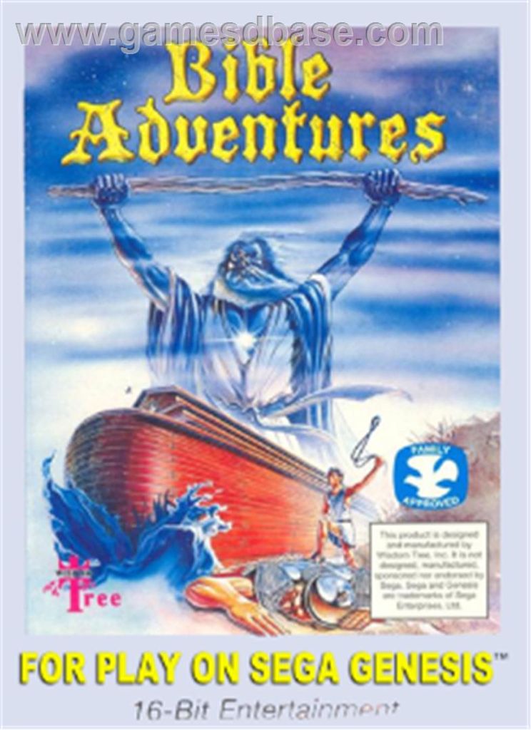 Bible Adventures - Sega Genesis (Mega Drive) video game collectible - Main Image 1