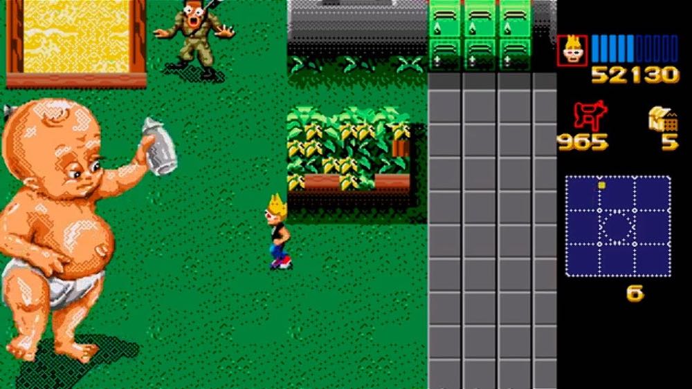 Zombies - Sega Mega Drive (Konami - 1-2) video game collectible [Barcode 4988602612004] - Main Image 3