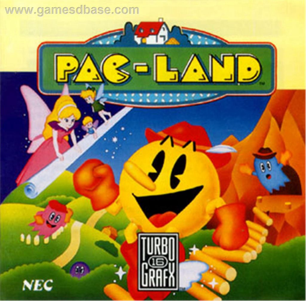 Pac-Land - NEC TurboGrafx-16 video game collectible - Main Image 1