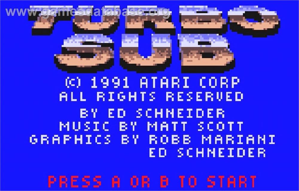 Turbo Sub - Atari Lynx (Atari) video game collectible - Main Image 3