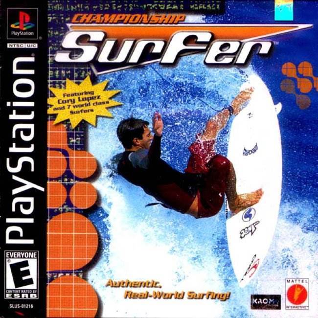 Championship Surfer - Sony PlayStation video game collectible - Main Image 1