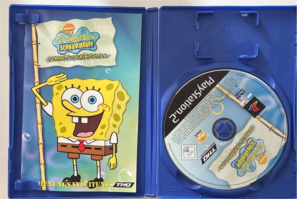 Spongebob Schwammkopf - Kampf um Bikini Bottom - Sony PlayStation 2 (PS2) (THQ - 1) video game collectible [Barcode 4012160201377] - Main Image 3
