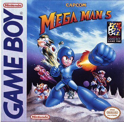 Mega Man 5 - Nintendo Game Boy video game collectible - Main Image 1
