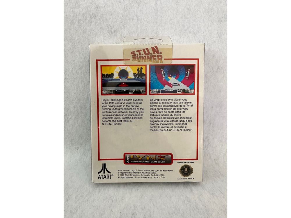 Stun Runner - Atari Lynx (Atari) video game collectible - Main Image 2
