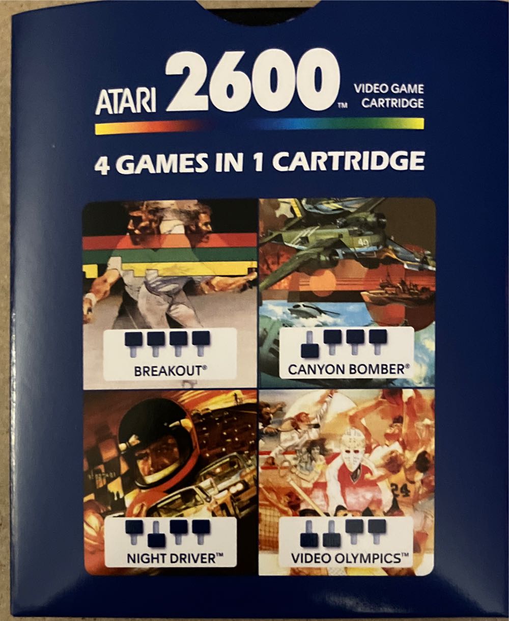 Video Olympics - Atari 2600 (Atari) video game collectible - Main Image 2