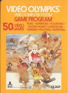 Video Olympics - Atari 2600 video game collectible - Main Image 1