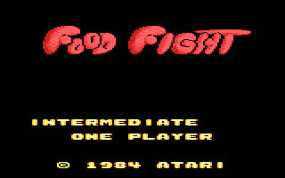 Food Fight - Atari 7800 (Atari Corporation - 1) video game collectible - Main Image 3