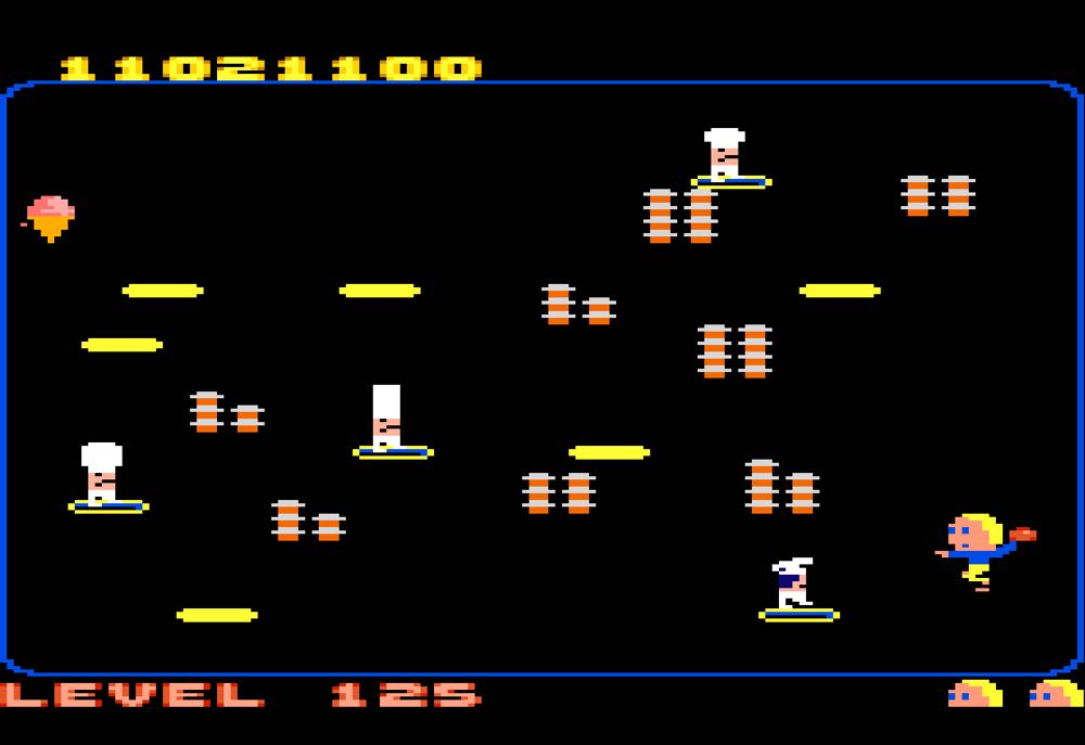 Food Fight - Atari 7800 (Atari Corporation - 1) video game collectible - Main Image 4