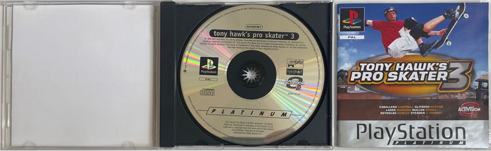 Tony Hawk’s Pro Skater 3 - Sony PlayStation (Activision O2 - 1-2) video game collectible [Barcode 5030917017452] - Main Image 3
