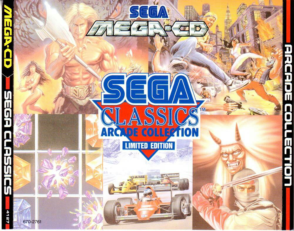 SEGA Classics Arcade Collection - Sega Mega CD video game collectible - Main Image 1