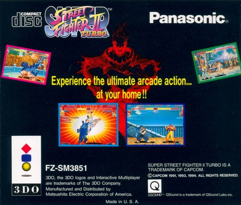 Super Street Fighter II Turbo - 3DO (Capcom - 2) video game collectible - Main Image 2