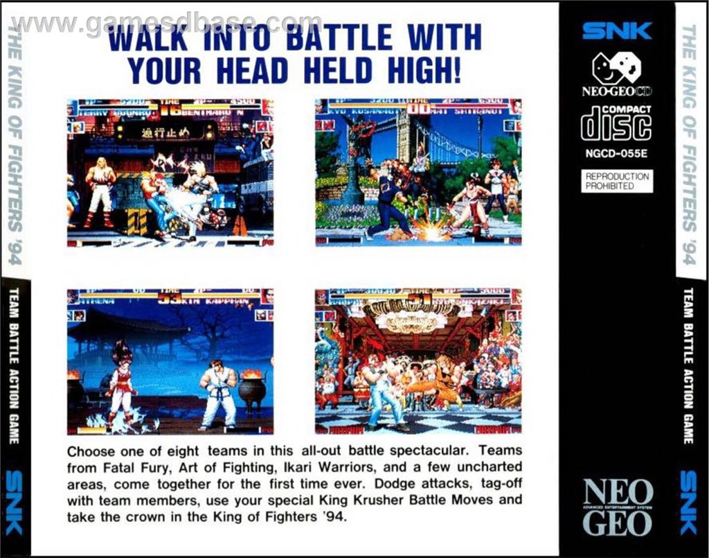 The King of Fighters ’95 - SNK Neo Geo MVS (SNK - 2) video game collectible - Main Image 2