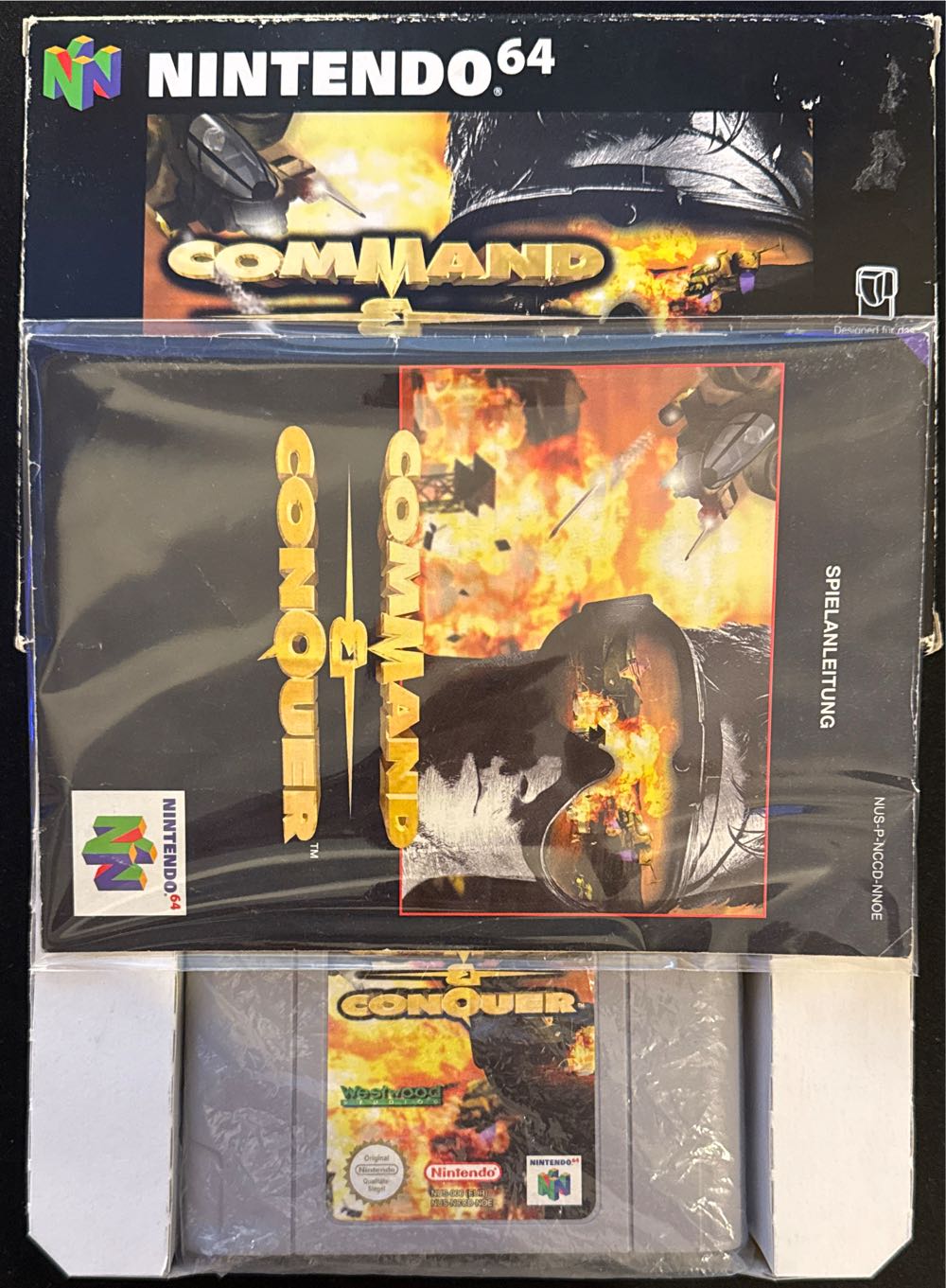 Command & Conquer - Nintendo 64 (N64) (Westwood) video game collectible [Barcode 045496360160] - Main Image 3