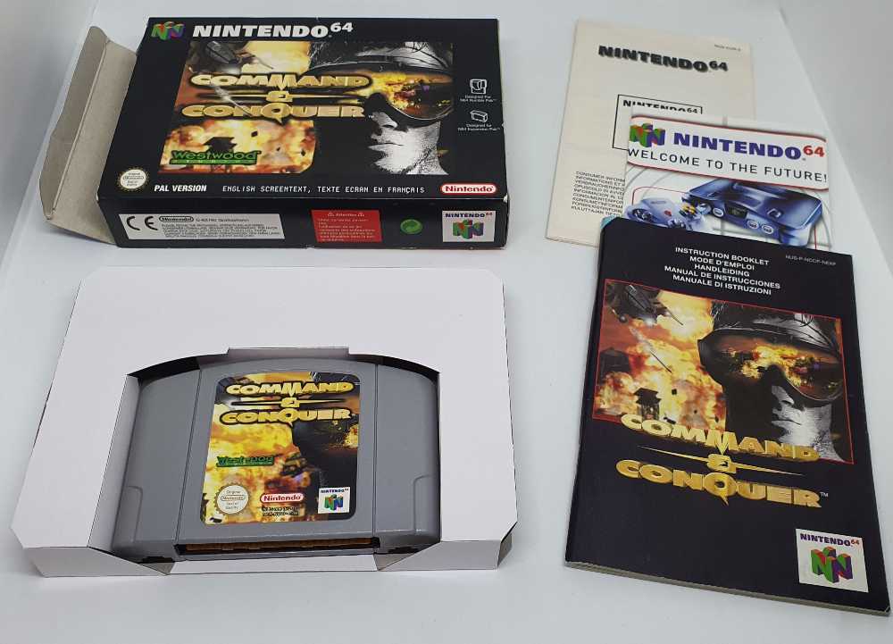 Command & Conquer - Nintendo 64 (N64) (Westwood Studios - 1) video game collectible [Barcode 045496870454] - Main Image 3