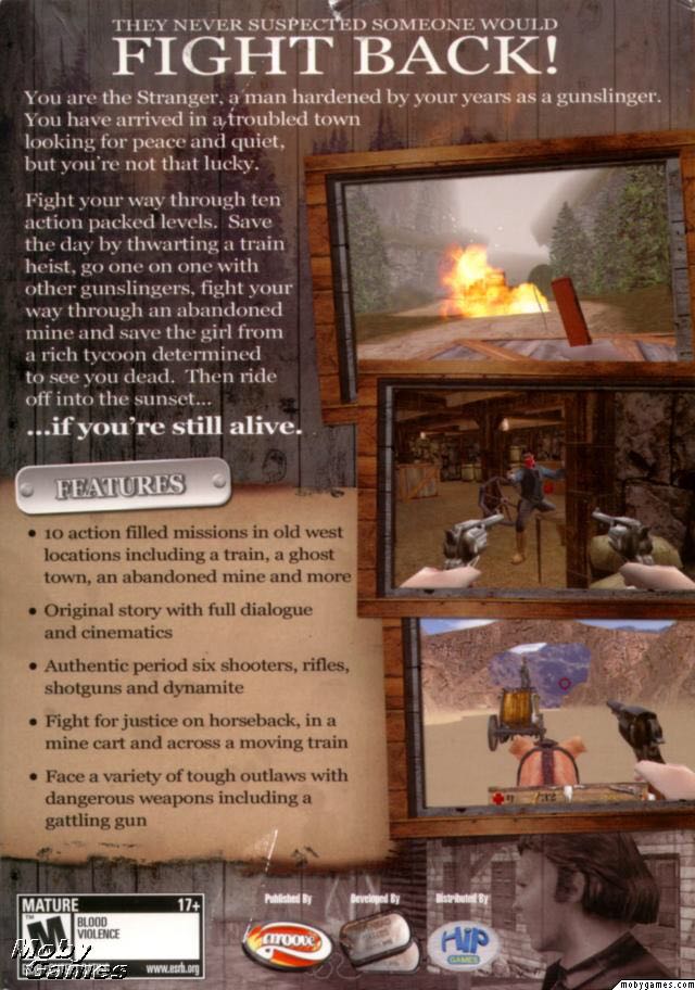 Western Outlaw: Wanted Dead Or Alive - PC (Groove - 1) video game collectible [Barcode 677990103563] - Main Image 2