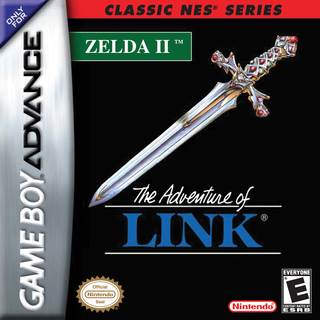 The Legend Of Zelda II: The Adventure of Link - Nintendo Game Boy Advance (GBA) video game collectible - Main Image 1