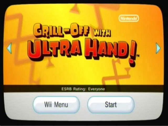 Grill-Off with Ultra Hand! - Nintendo Wiiware (Nintendo - 4) video game collectible - Main Image 1