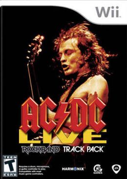 Rock Band AC/DC - Nintendo Wii (MTV Games - 1-4) video game collectible [Barcode 014633191684] - Main Image 1