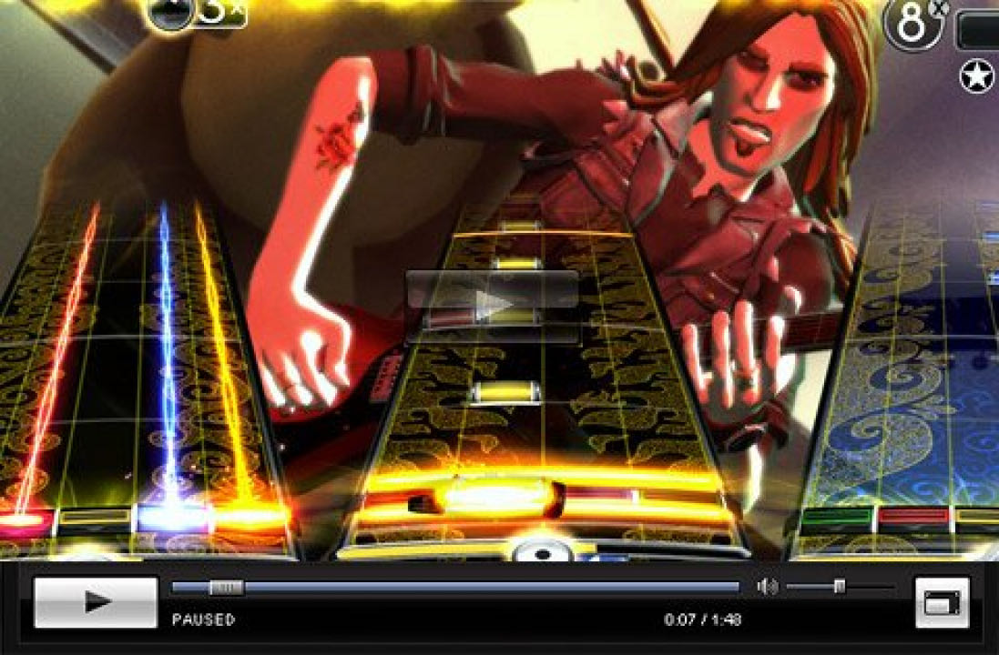 Rock Band AC/DC - Nintendo Wii (MTV Games - 1-4) video game collectible [Barcode 014633191684] - Main Image 3