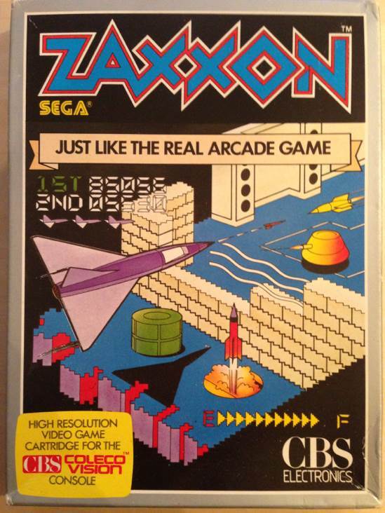 Zaxxon - Colecovision video game collectible - Main Image 1