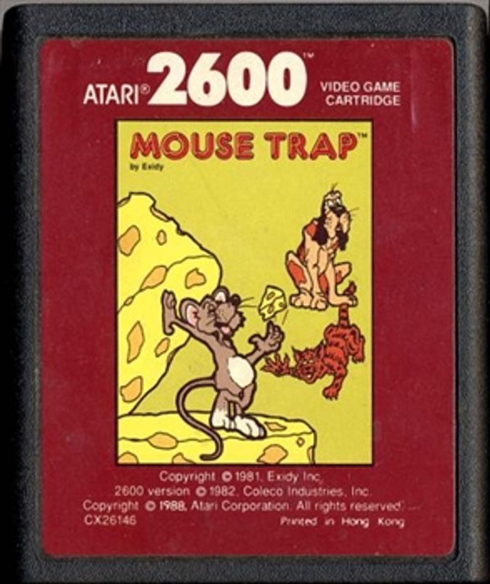 Mouse Trap - Atari 2600 (Coleco) video game collectible - Main Image 3