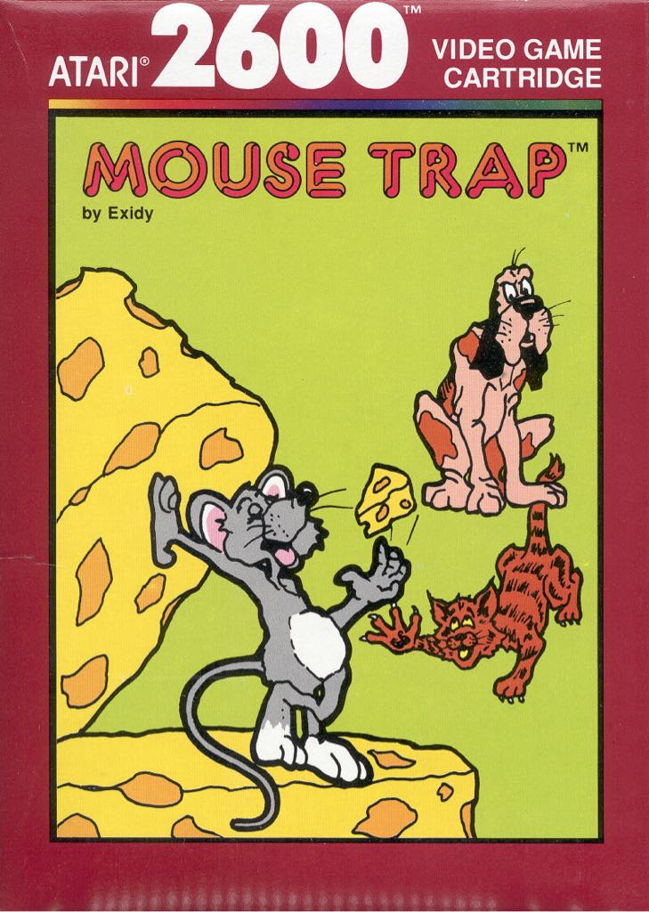 Mouse Trap - Atari 2600 video game collectible - Main Image 1