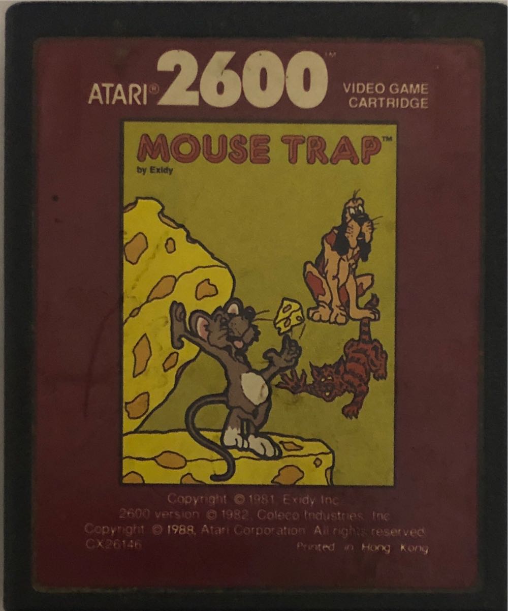 Mouse Trap - Atari 2600 video game collectible - Main Image 3