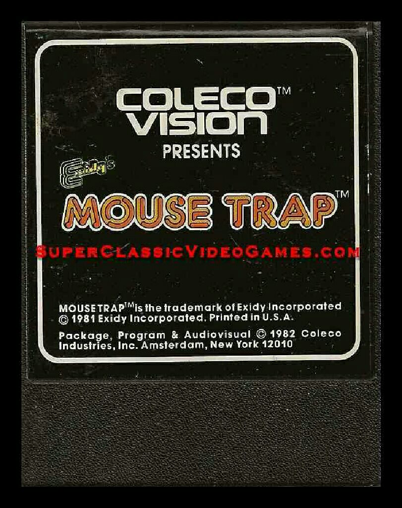 Mouse Trap - Colecovision video game collectible - Main Image 2