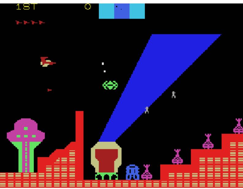 Cosmic Avenger - Atari 2600 video game collectible - Main Image 2