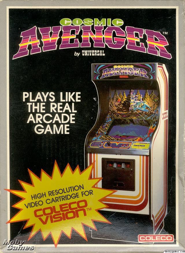 Cosmic Avenger - Colecovision video game collectible - Main Image 1