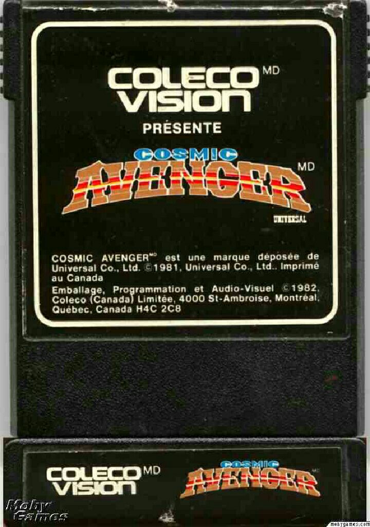 Cosmic Avenger - Colecovision video game collectible - Main Image 2