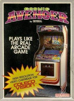 Cosmic Avenger - Colecovision video game collectible - Main Image 1