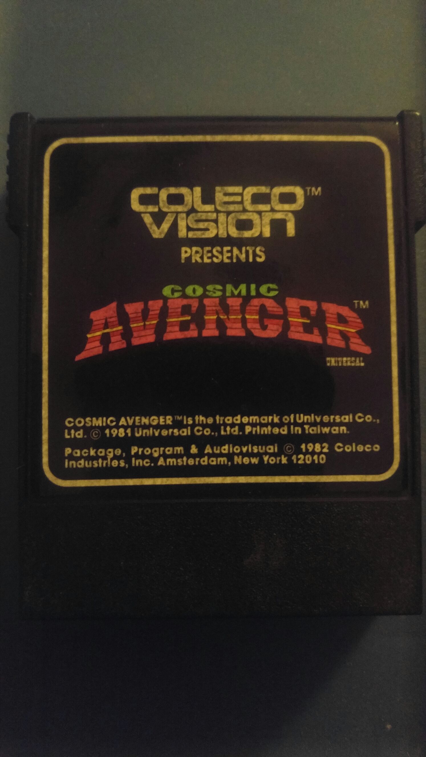 Cosmic Avenger - Colecovision (Universal) video game collectible - Main Image 1