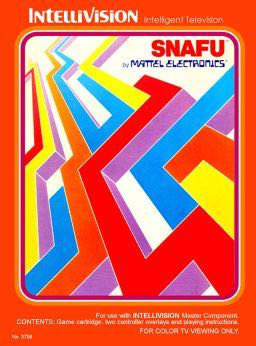 Snafu - Intellivision video game collectible - Main Image 1