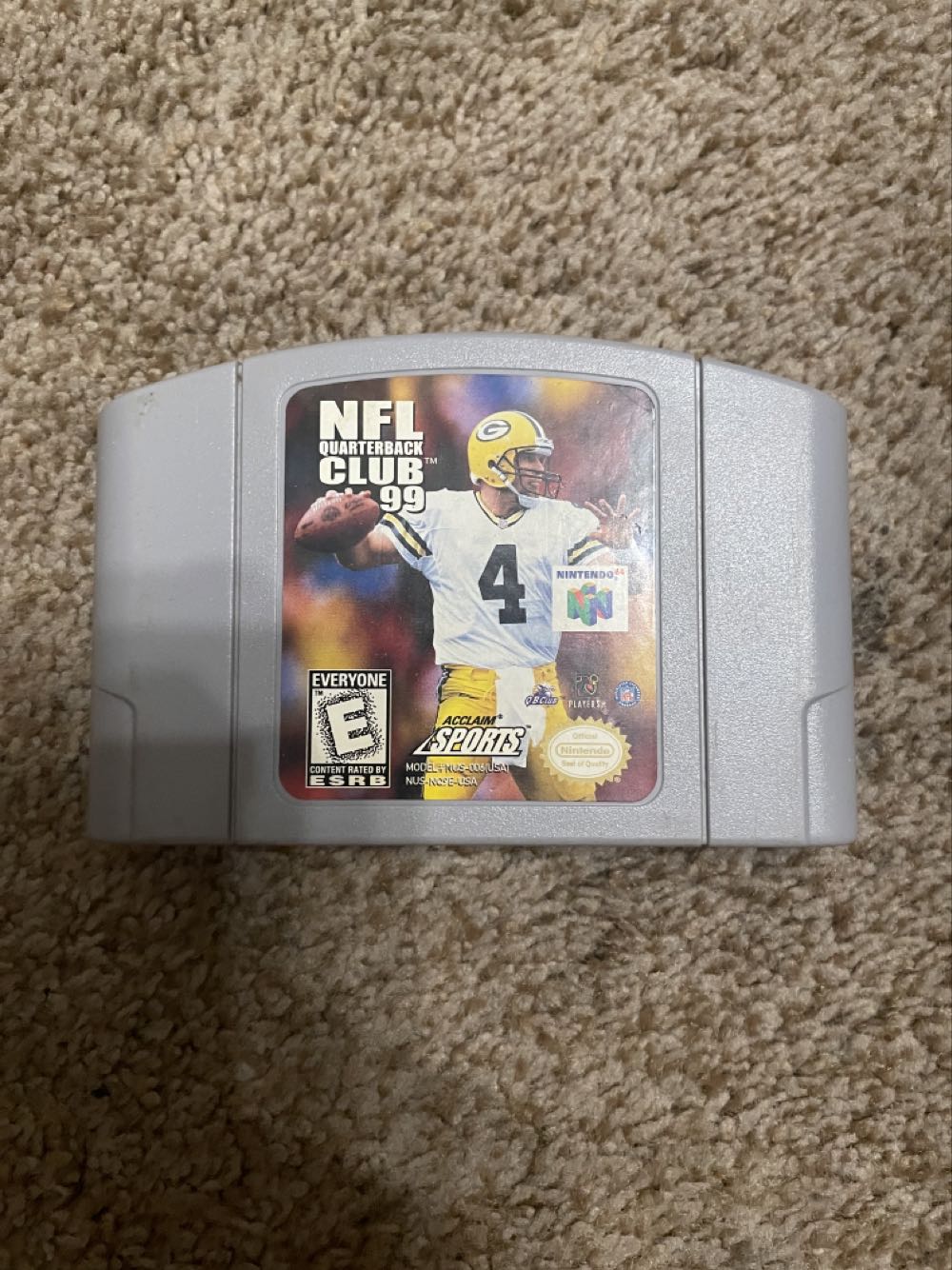 NFL Quarterback Club 99 - Nintendo 64 (N64) (Acclaim Sports - 1) video game collectible - Main Image 2