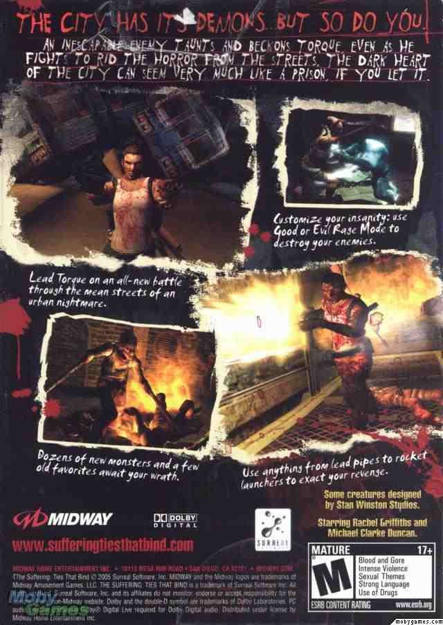 The Suffering: Ties That Bind - Sony PlayStation 2 (PS2) video game collectible - Main Image 2