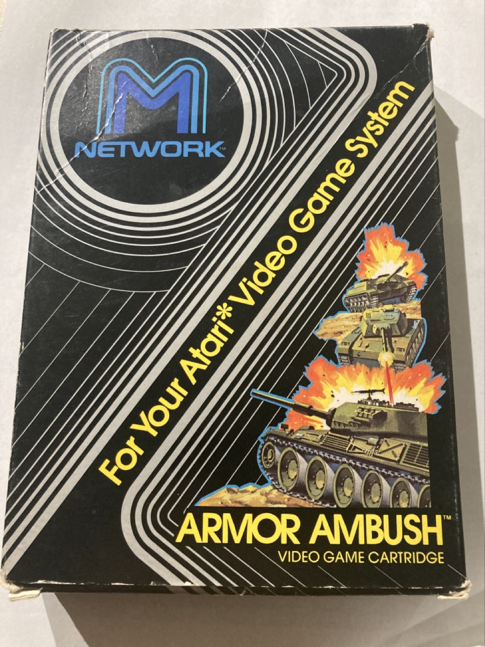 Armor Ambush - Atari 2600 (M Network - 2) video game collectible - Main Image 4