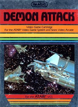 Demon Attack - Atari 2600 video game collectible - Main Image 1